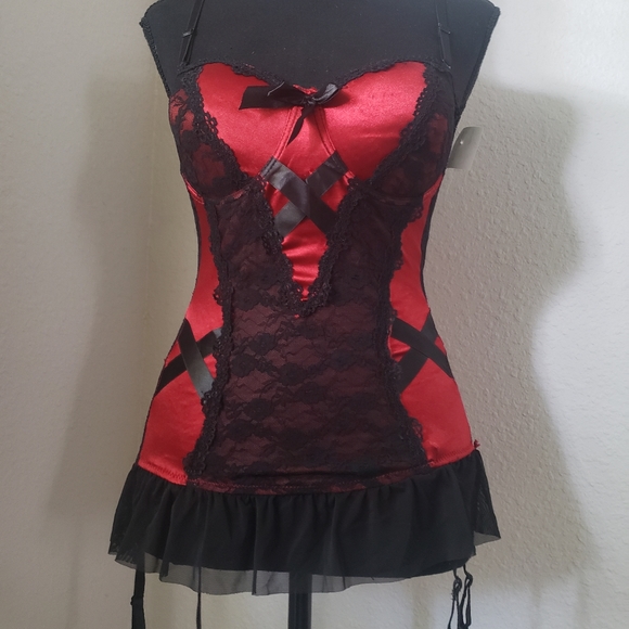 Other - Just In: New Sexy Red and Black Chemise.